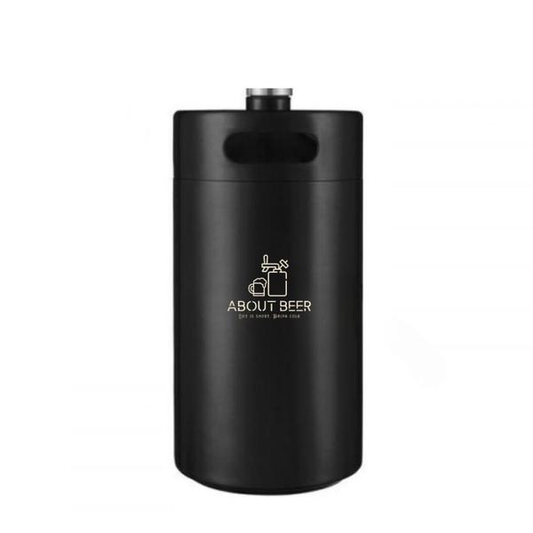 Chopeira Keg Vacuum 5 Litros Portátil Black About Beer Imagem de Chopeira Keg Vacuum 5 Litros Portátil Black About Beer