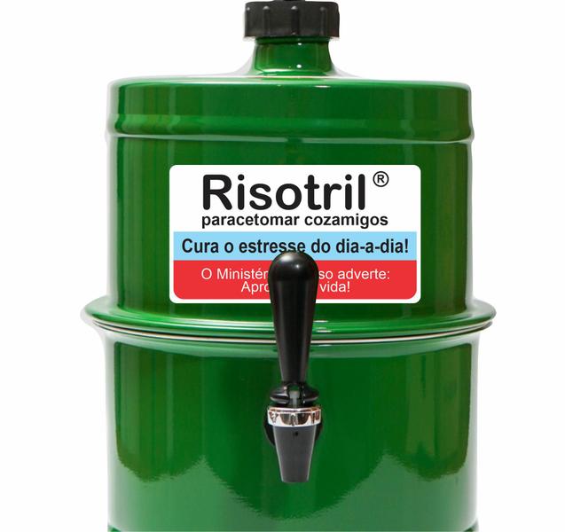 Imagem de Chopeira Portatil A Gelo Verde Risotril 5.1lt Não Elétrica