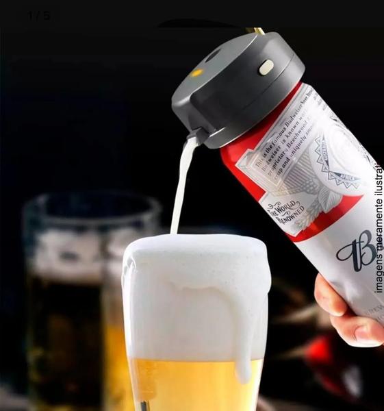 Chopeira Portátil Para Latas De Cerveja + Pilhas - Blulory Imagem de Chopeira Portátil Para Latas De Cerveja + Pilhas