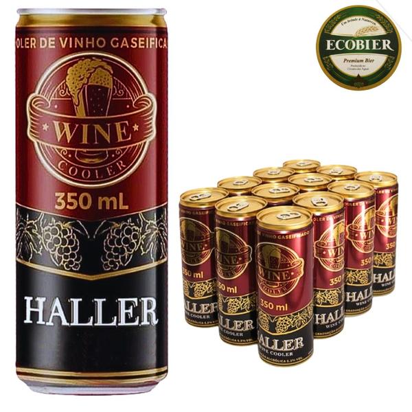 Imagem de Chopp De Vinho Doce  Ecobier Lata 350ml Pronta Entrega Pack 12 Unidades