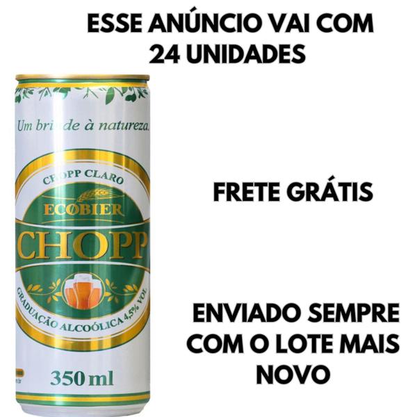 Imagem de Chopp Ecobier Lata 350ml Kit 2 Fardos - Oferta