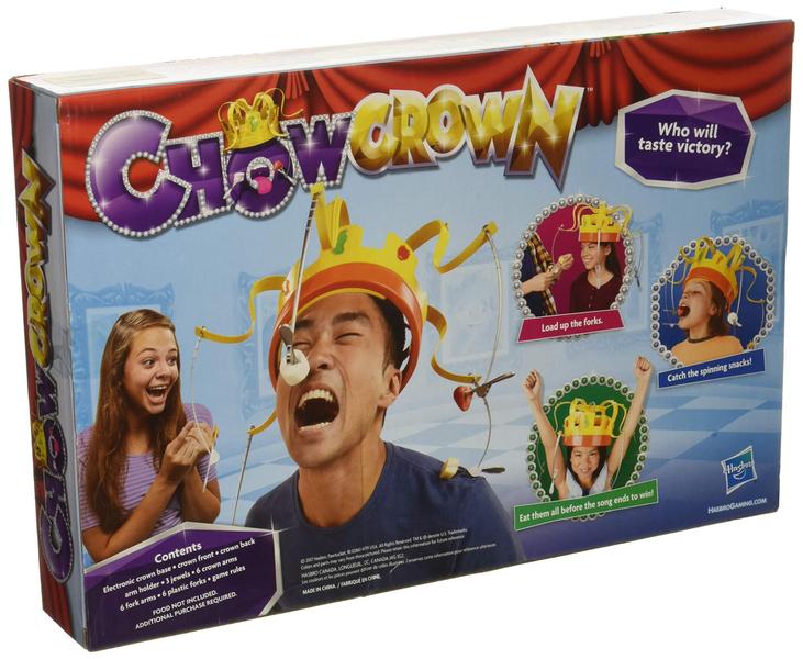 Imagem de Chow Crown Game Kids Electronic Spinning Crown Snacks Comida Crianças e Jogo da Família