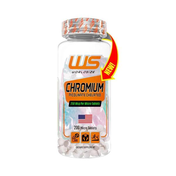 Imagem de Chromium Picolinate 250mcg Picolinato de Cromo - Worldsize