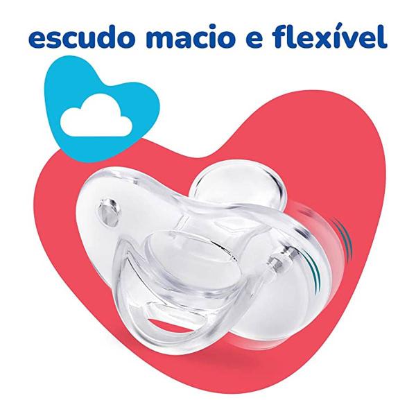 Imagem de Chupeta 100% Silicone Soft Calming 0m+ Neutra - Lillo