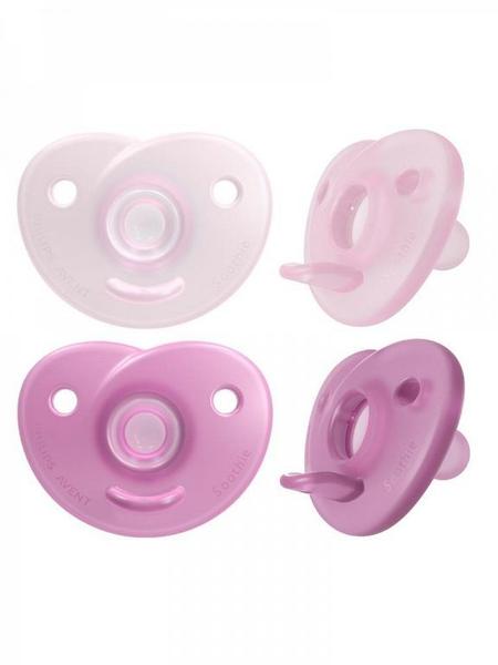 Imagem de Chupeta  avent soothie rosa 0-3m - scf099/02