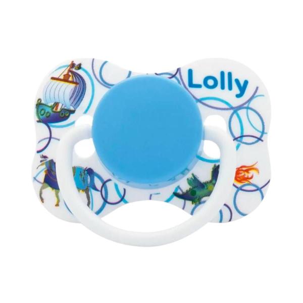 Imagem de Chupeta Bico 100% Silicone Borboleta Tam 2 - Lolly