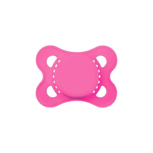Chupeta Bico de Silicone Original Garden 0-6 Meses Rosa MAM Imagem de Chupeta Bico de Silicone Original Garden 0-6 Meses Rosa MAM