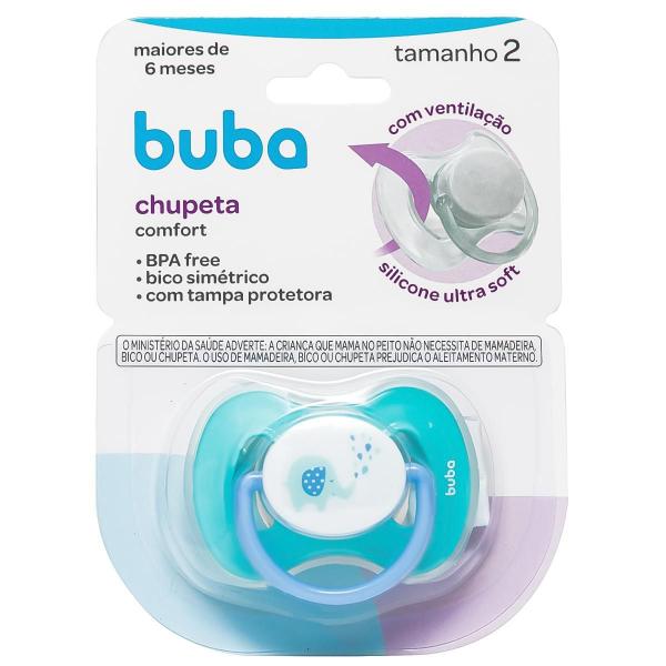 Imagem de Chupeta Bico Silicone Ultra Soft Comfort + 6 Meses Buba