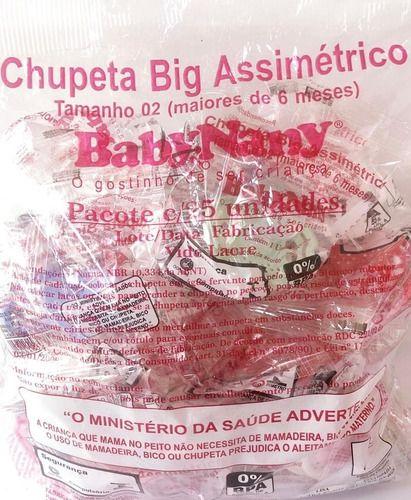 Imagem de Chupeta Big Bico Anatômico C/10 Unidades Baby Nany Menina