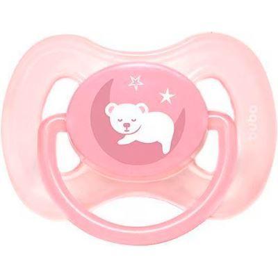 Imagem de Chupeta Buba Tamanho 2 Comfort Silicone Ultra Soft - Ursinho Rosa