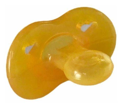 Imagem de Chupeta Calmante Bico Simétrico  100% Silicone 2 Unidades  Para Menina Baby Nany