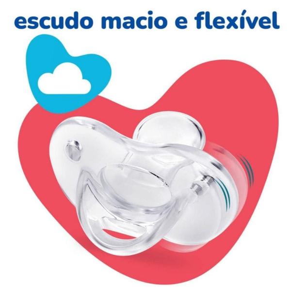 Imagem de Chupeta Calming 100% Silicone +6M 2 Un - Lillo