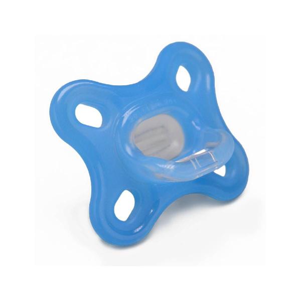 Imagem de Chupeta Comfort 100% Silicone 0 à 6 Meses Azul - MAM