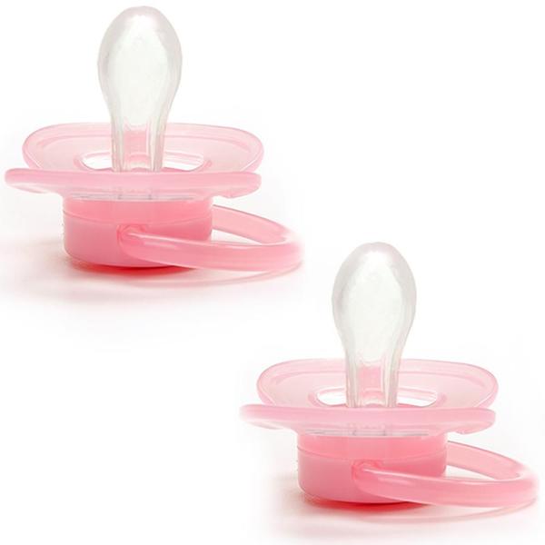 Imagem de Chupeta Comfort Tamanho 1 Kit Ursinho E Estrela - Rosa Buba