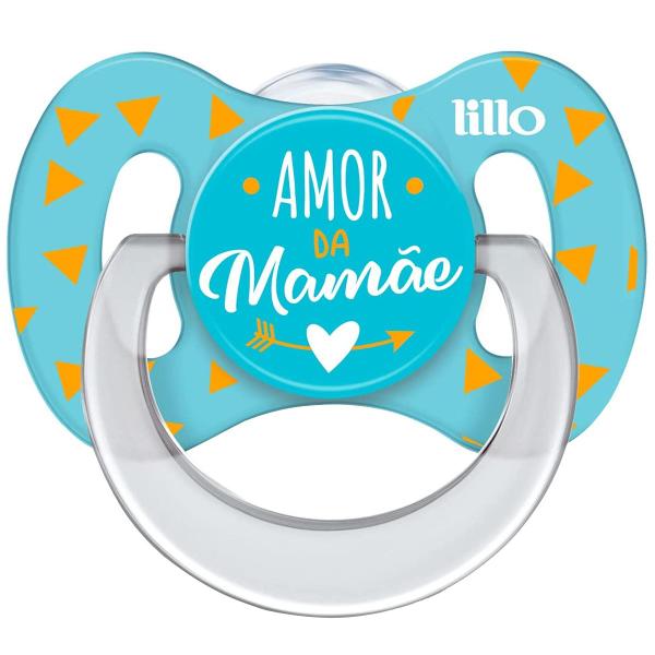 Chupeta De Bebê Infantil Com Bico de Silicone A Partir dos 6 Meses Tam 2 Azul Funny Lillo Imagem de Chupeta De Bebê Infantil Com Bico de Silicone A Partir dos 6 Meses Tam 2 Azul Funny Lillo