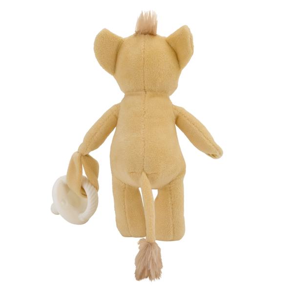 Imagem de Chupeta de pelúcia Buddy Disney Lion King Simba Tan Super Soft