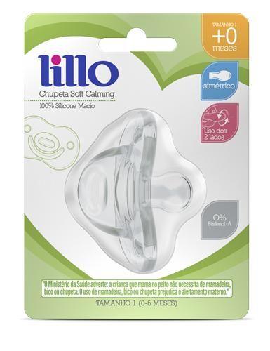 Imagem de Chupeta de silicone transp. lillo tam 01 623001