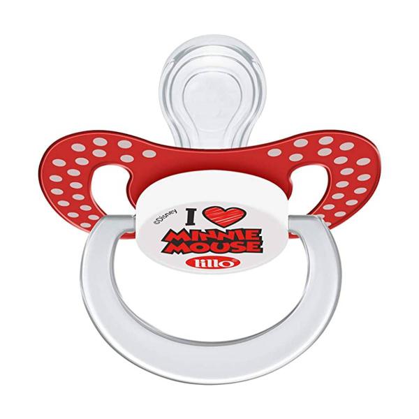 Imagem de Chupeta Funny Disney Bico Silicone Minnie 6m+ VM - Lillo