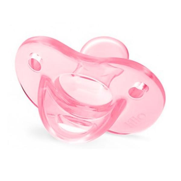 Chupeta Lillo Soft Calming 100% Silicone 0 a 6 Meses Cor Rosa com 1 Unidade Imagem de Chupeta Lillo Soft Calming 100% Silicone 0 a 6 Meses Cor Rosa com 1 Unidade