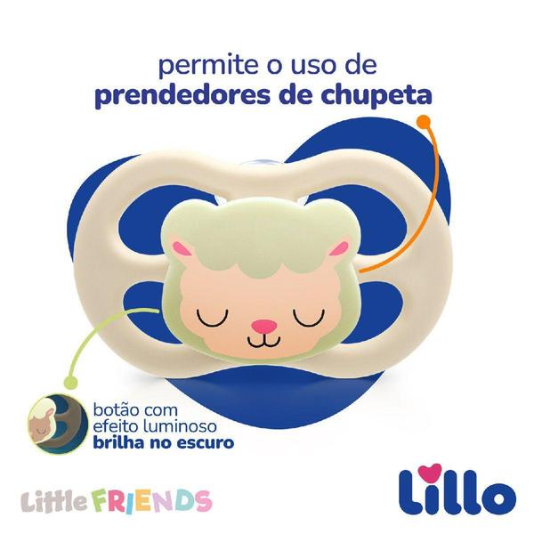 Imagem de Chupeta Little Friends Brilha no Escuro 0m+ Neutra - Lillo