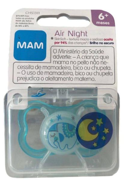 Imagem de Chupeta Mam Air Night Unitaria 6+ Meses Menino