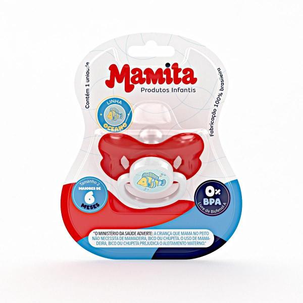 Imagem de Chupeta Mamita Borboleta - Silicone - 12 Unidades - Diversos