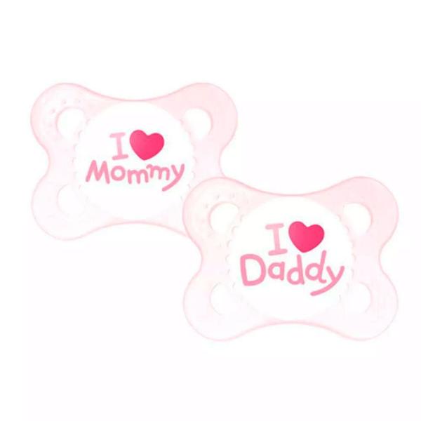 Imagem de Chupeta Mom Dad - Rosa - Mam