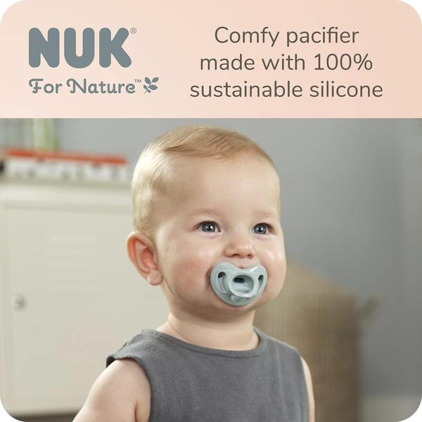 Imagem de Chupeta NUK for Nature Comfy 100% silicone 0-6m