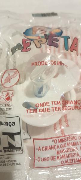 Imagem de Chupeta Pepeta Borboleta Com Bico Achatado de Silicone Tam 2, Maiores de 06 meses, cores variadas