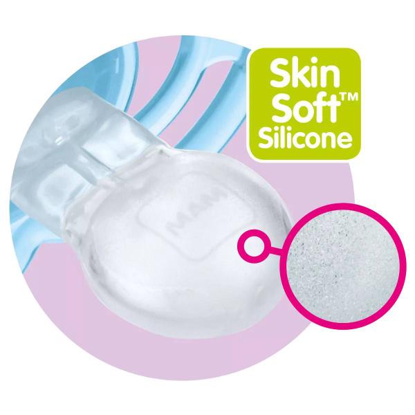 Imagem de Chupeta Perfect Bico de Silicone 0m+ Rosa - MAM