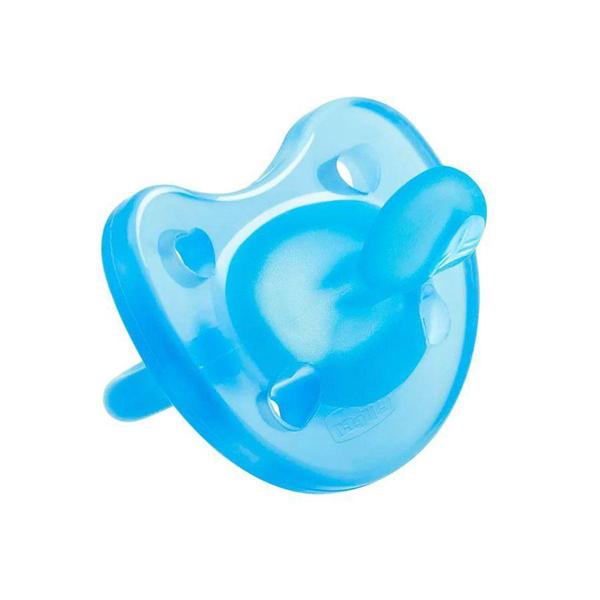 Imagem de Chupeta Physio Soft Silicone Azul +12m Tam.2 - Chicco