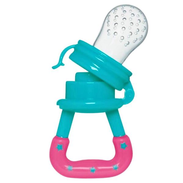 Chupeta Porta Fruta Introdução Alimentar De Silicone 12629 - BUBA Imagem de Chupeta Porta Fruta Introdução Alimentar De Silicone 12629 - BUBA