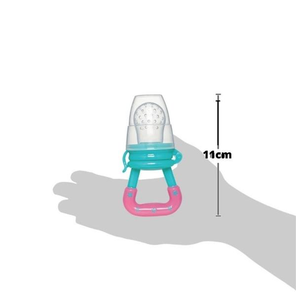 Chupeta Porta Fruta Introdução Alimentar De Silicone 12629 - BUBA Imagem de Chupeta Porta Fruta Introdução Alimentar De Silicone 12629 - BUBA