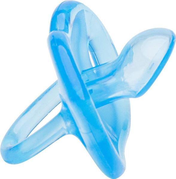 Imagem de Chupeta Silicone 0-6 M Tam 1 Azul Lolly 6014-01-M