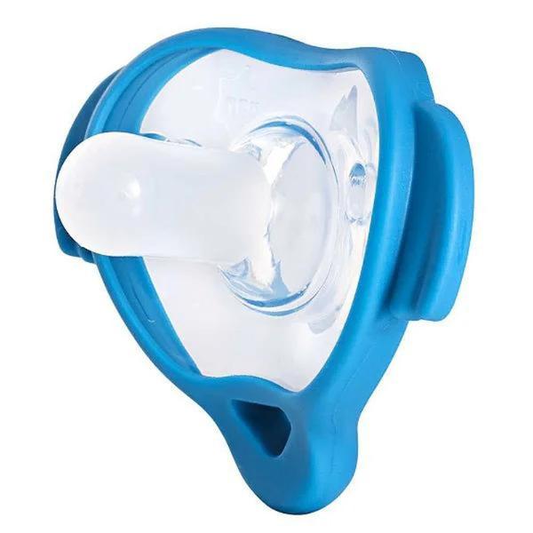 Imagem de Chupeta Silicone Redondo Neopan 0-6M Masculino Azul 4001