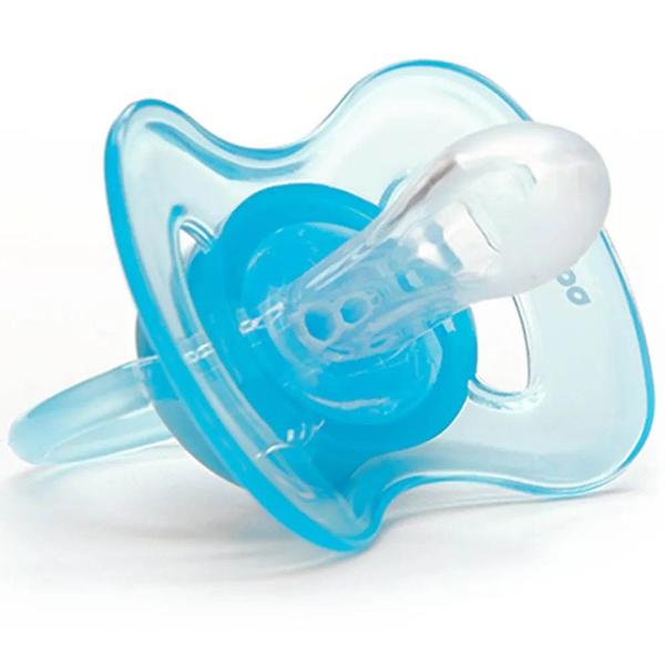 Imagem de Chupeta - Silicone Ultra Soft - 0-6m - Comfort - Azul - Buba