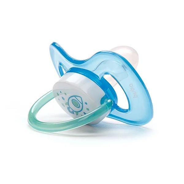 Imagem de Chupeta - Silicone Ultra Soft - 0-6m - Comfort - Foguete Azul - Buba