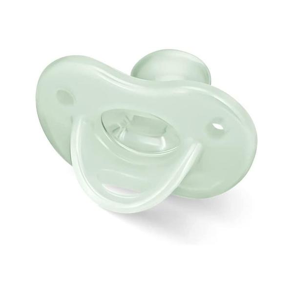 Imagem de Chupeta Soft Calming 100%Silicone 0-6M Brilha Escuro Lillo