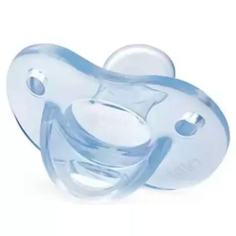 Imagem de Chupeta Soft Calming 100% Silicone  0 Meses Azul 623021 Lillo