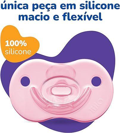 Imagem de Chupeta Soft Calming Lillo 100% Silicone e Simétrica