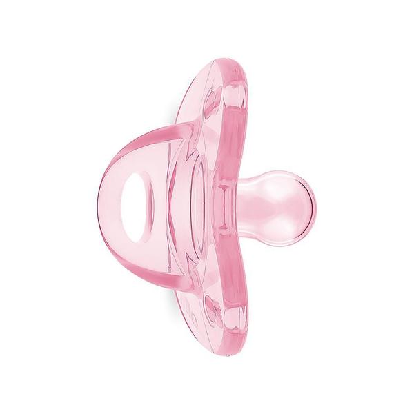 Imagem de Chupeta Soft Calming Silicone Simétrico Tam.1 Rosa - Lillo