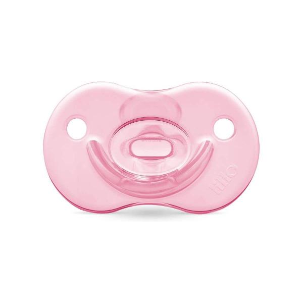 Imagem de Chupeta Soft Calming Silicone Simétrico Tam.1 Rosa - Lillo