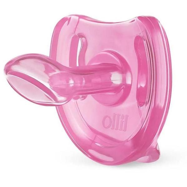 Imagem de Chupeta Soft Confort Lillo Silicone Rosa Tamanho 2 6 à 18 Meses