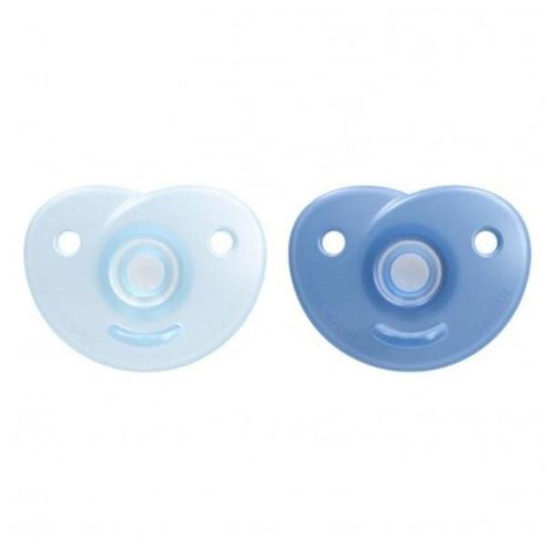 Imagem de Chupeta Soothie Calmante Dupla 4-6 Meses Azul- Philips Avent