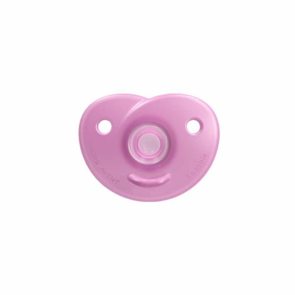 Imagem de Chupeta Soothie Calmante Dupla 4-6 Meses Rosa- Philips Avent