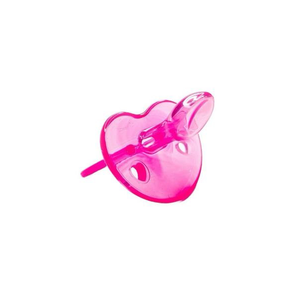 Chupeta Tetê 100% Silicone Bico Ortodôntica Multicores Tamanho 2 Imagem de Chupeta Tetê 100% Silicone Bico Ortodôntica Multicores Tamanho 2