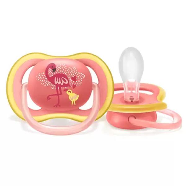 Imagem de Chupeta Ultra Air 6-18 Meses Flamingo - Avent