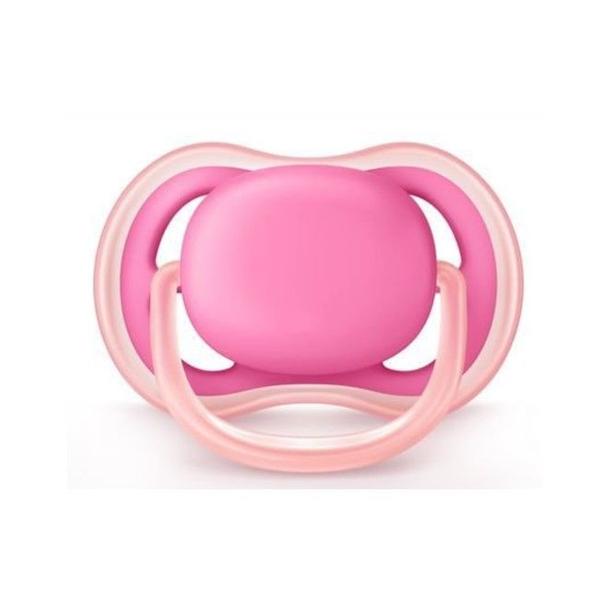 Imagem de Chupeta Ultra Air 6 a 18 m Rosa Philips Avent