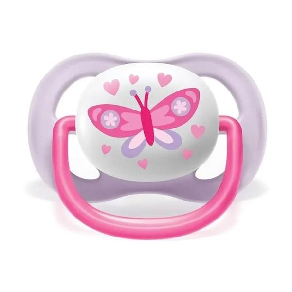 Imagem de Chupeta Ultra Air Decorada 0-6M Borboleta Philips Avent