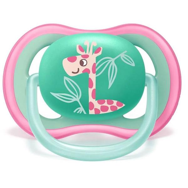 Chupeta Ultra Air Dupla Decorada 18M+ Menina - Avent Imagem de Chupeta Ultra Air Dupla Decorada 18M+ Menina - Avent